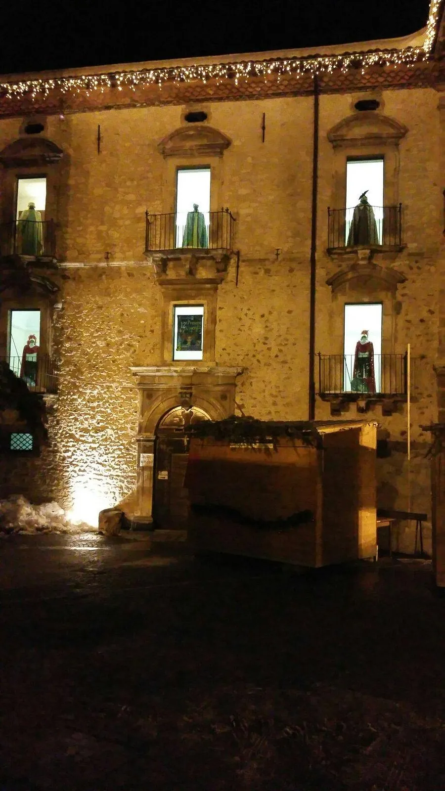 Serata estiva nel borgo